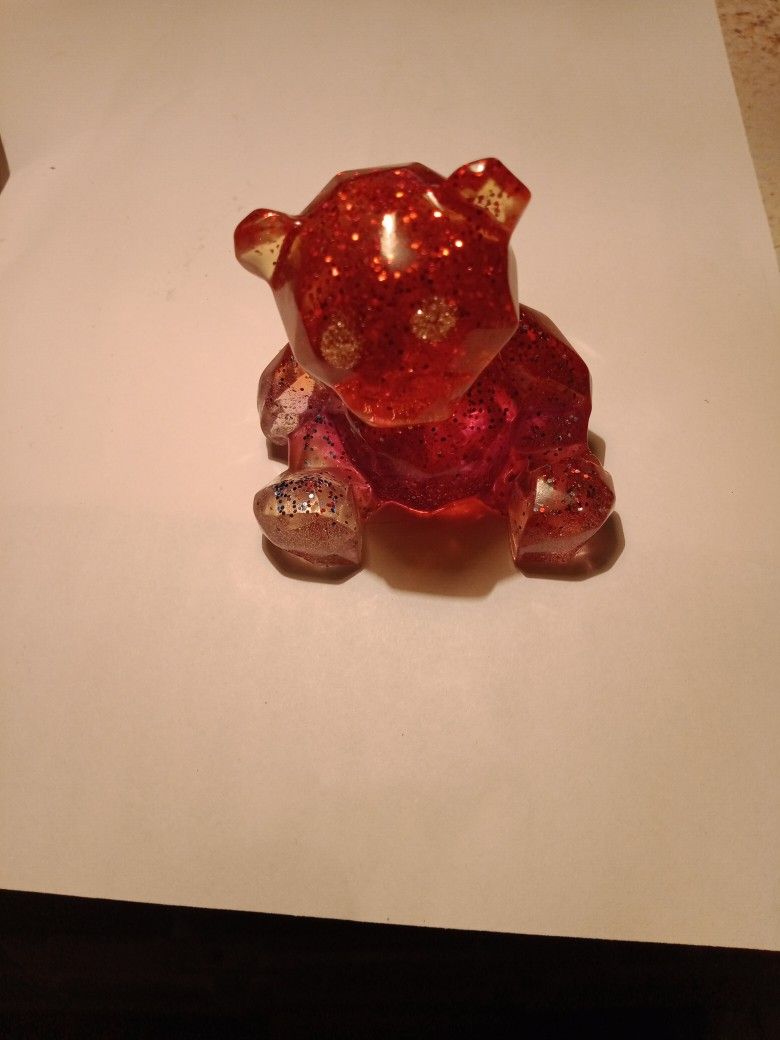 Teddy Bear Resin Figurine