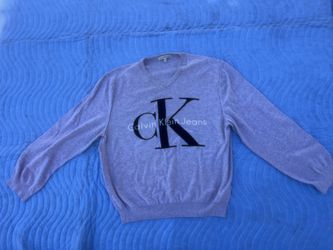 Calvin Klein Sweater Spell Out Women XL