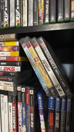 PlayStation 2, 3 & 4 Games