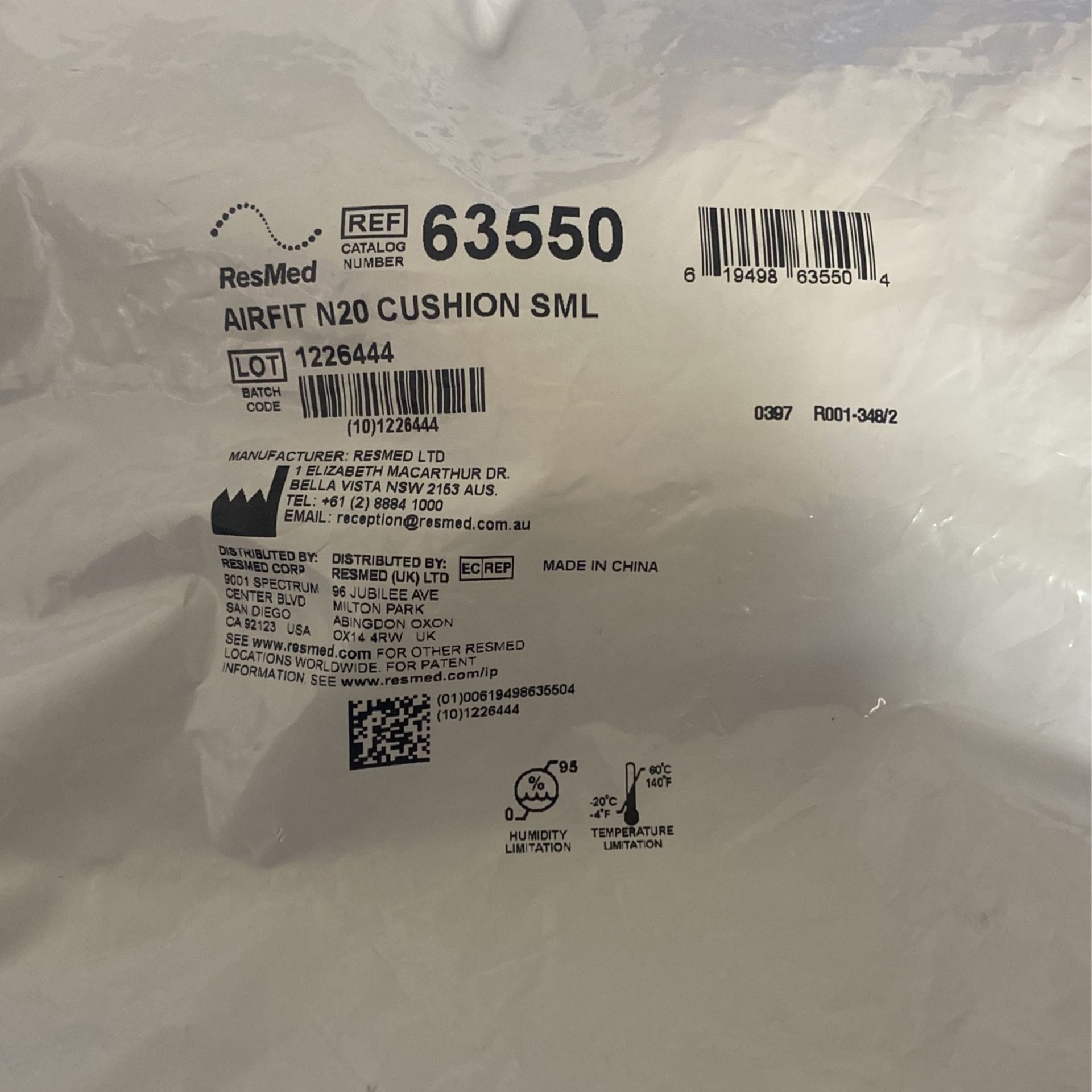 Airfit N20 Cushion Small