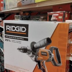 RIDGID 1/2 IN.  SPADE HANDLE MUD MIXER 