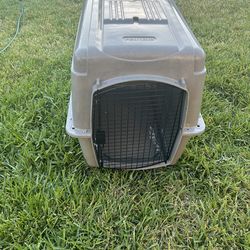 Large dog kennel