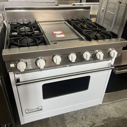 Viking 36” Dual Fuel Gas Range 