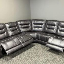 Wasson Power Reclining Sectional Sofa Couch 