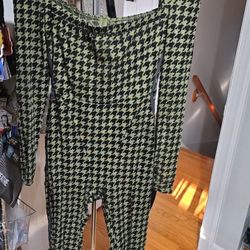 Adidas IVY PARK (Beyonce) Houndstooth Catsuit