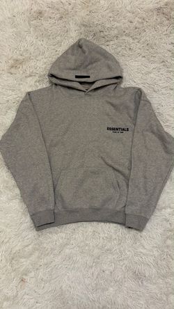 Fear of God Essentials Grey Pullover Hoodie