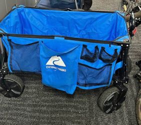 Blue cart