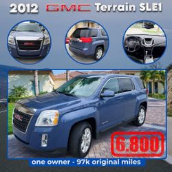 2012 GMC Terrain SLE1 low miles - 1 owner