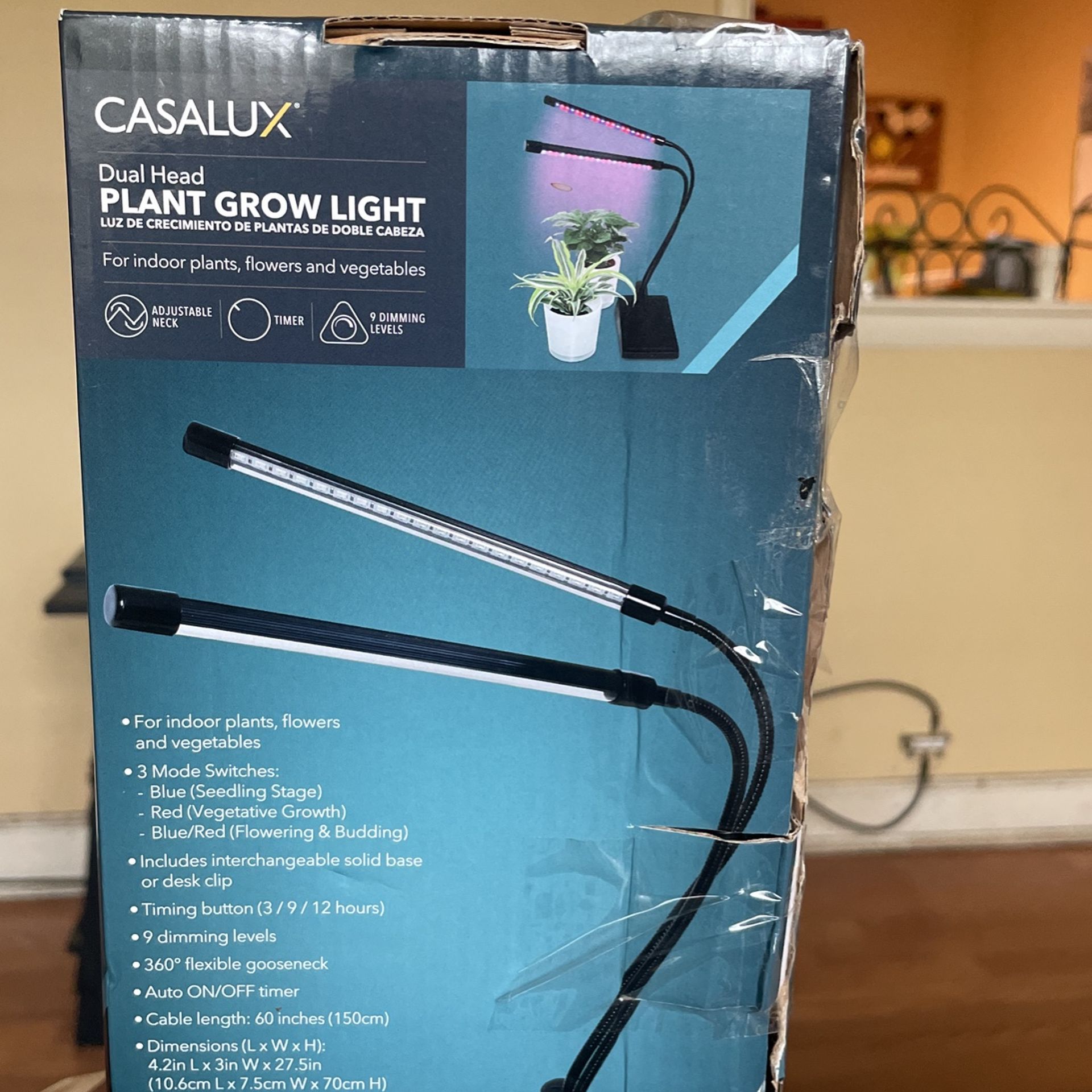 Casalux Dual Head Plant Grow Light