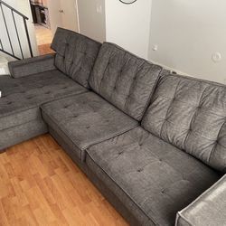 GRAY COUCH - Selling Urgently!