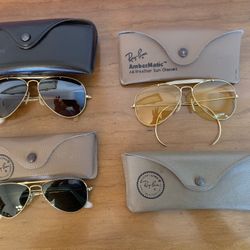 Ray-Ban Aviator Sunglasses (2) - Will Separate 