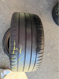 Tires 255/35/9 Michelin pilot sport 4s