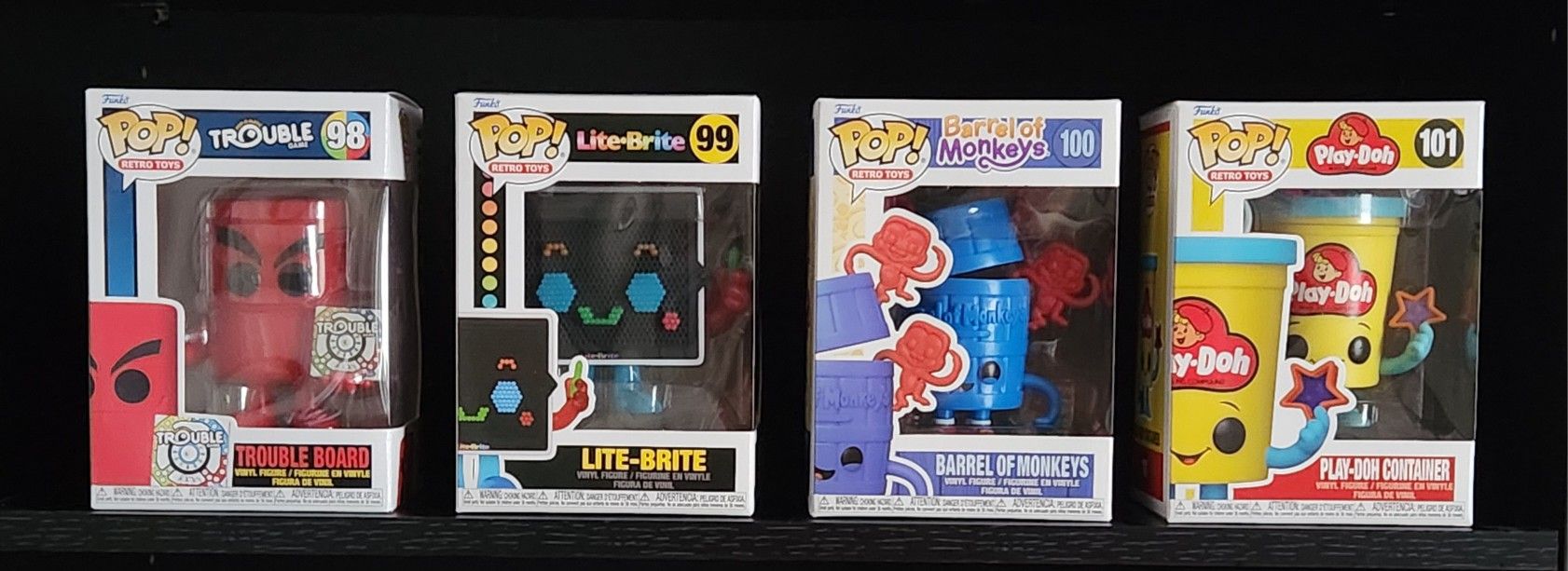 Assorted Funko POP! Collectible Figures - $5 Each