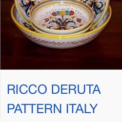 Ceramic Made In Italy Very Beautiful 