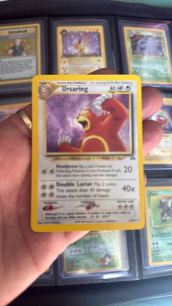 Ursaring Pokémon Trading Card 80 HP