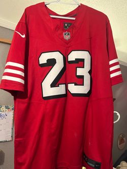 Men's Christian McCaffrey San Francisco 49ers Nike Scarlet Vapor F.U.S.E. Limited Jersey