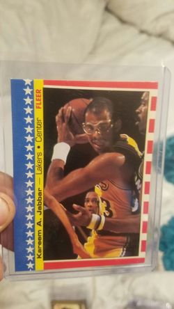 Kareem Abdul jabber 1987 fleer