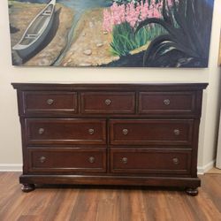 Ashley Home Furniture Wood Dresser