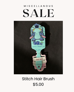 Stitch hair brush