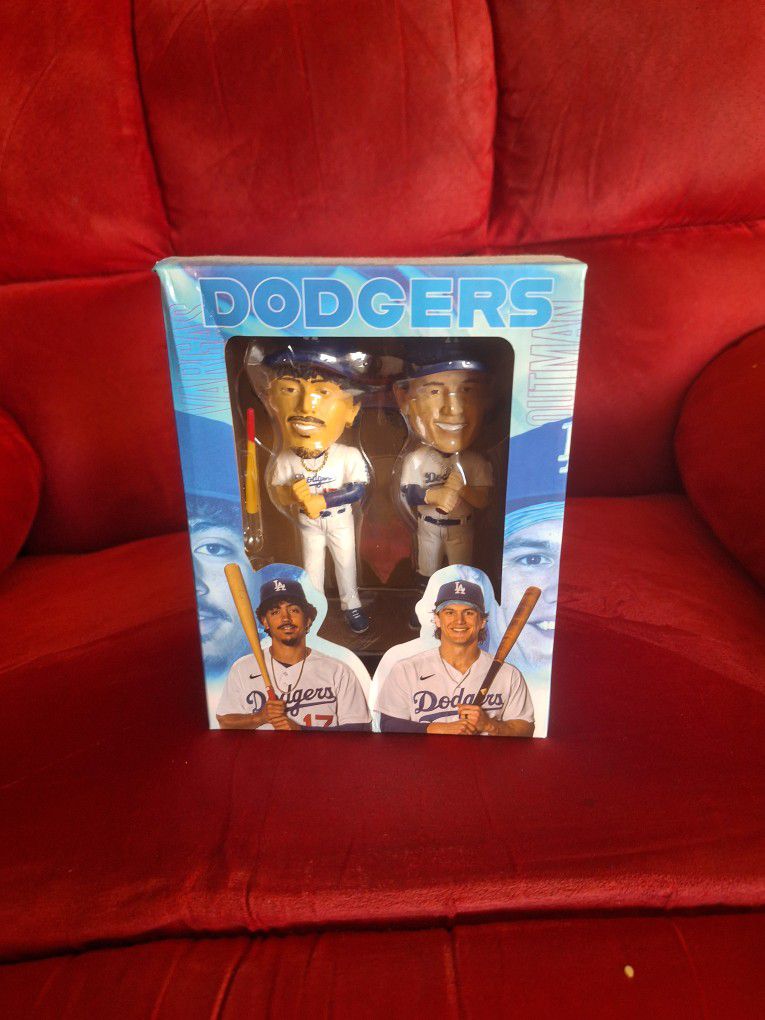 Dodger Bobblehead Statue.   Vargas And Outman