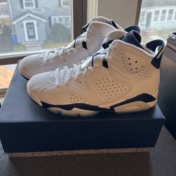 Air Jordan 6 Midnight Navy 2022 Size 10