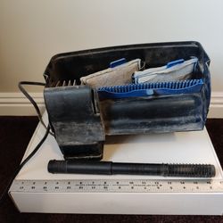 Hanging water filter for 100gal tanks