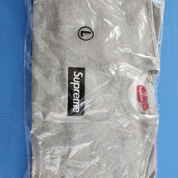 Supreme box logo crewneck grey L 22 fall winter