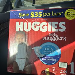 Little smugglers Huggies  size 1