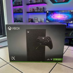 MICROSOFT XBOX SERIES X 2TB BLACK CONSOLE 4K 120 FPS WI-FI HDMI GALAXY EDITION