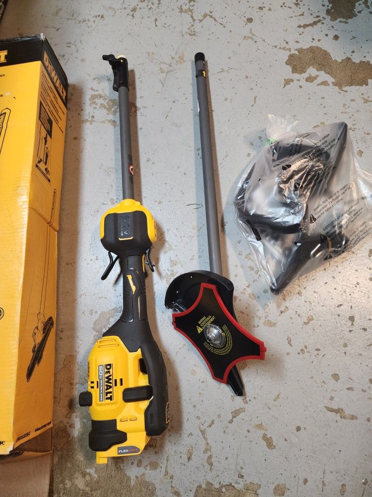 Dewalt 60v Flexvolt New Brush Weed Wacker New In Box $160 Only Tool