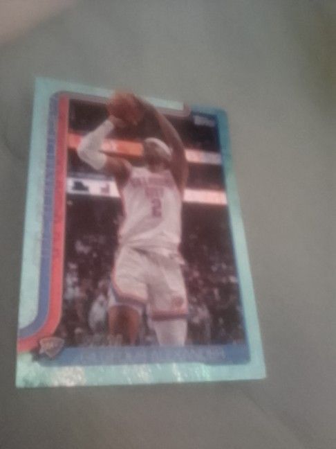 Shai Gilgeous Alexander Blue Holofoil #115
