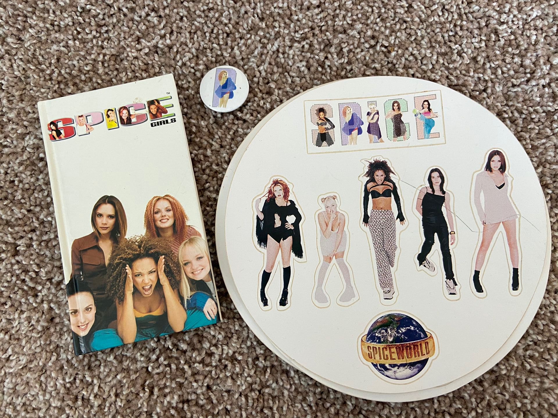 Vintage 1998 Spice Girls Diary Planner 