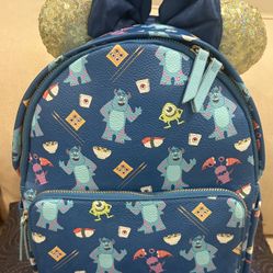 Pixar Danielle Nicole Mini Monsters Inc Backpack