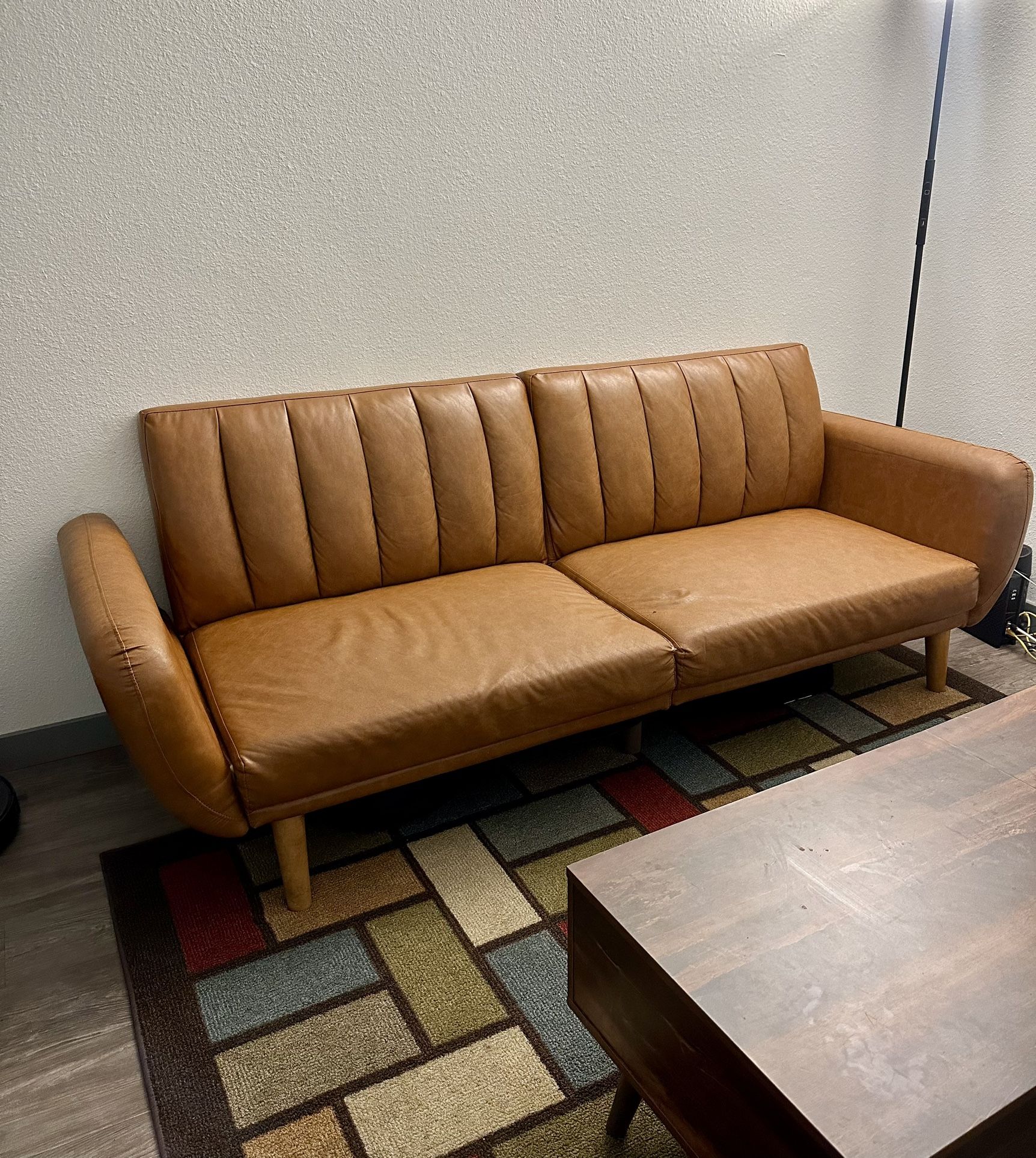 FREE Novogratz Brittany Futon, Brown