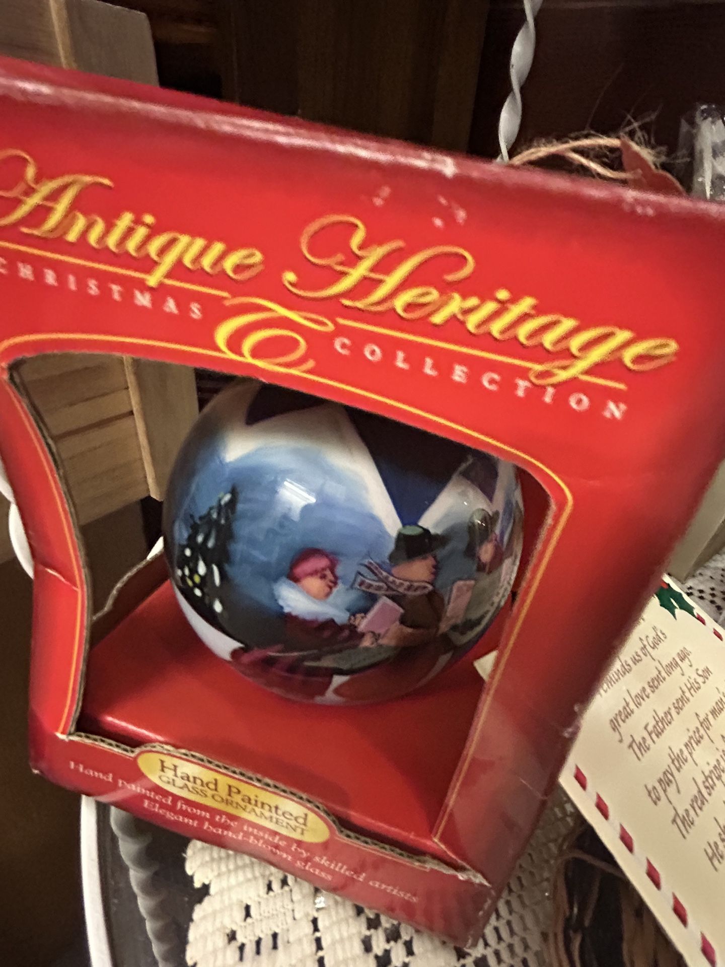 ***JUST REDUCED*** Antique Collectible Ornament
