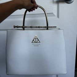 White deathly 2025 hallows purse