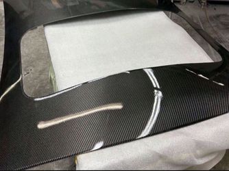 Infinity G37 2 Door Coupe Carbon Fiber Roof Overlay