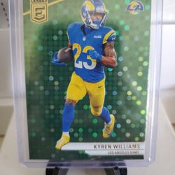 Rams Kyren Williams Parallel Card