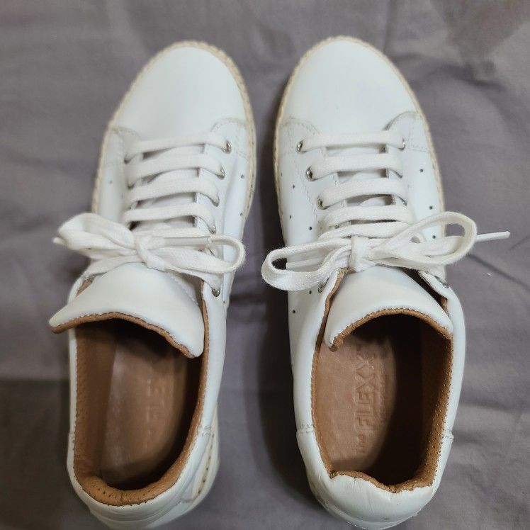 Sneakers The Flexx Vera Pelle 9 White