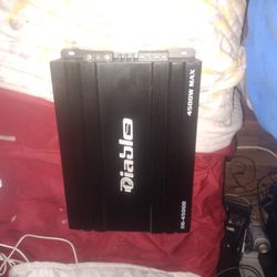 DIABLO DB-4500.D Amplifier  Works 