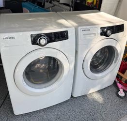 Samsung washer and dryer (gas)