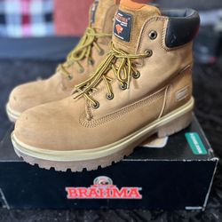 Herman Survivors Pro Series Men's Driller Waterproof 6" Steel Toe Work Boots