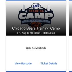 Chicago Bears Training Camp