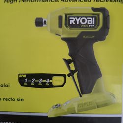 Ryobi 18v Brushless Compact 1/4" Right Angle Die Grinder. Brand New. Tool Only. Does not include battery.