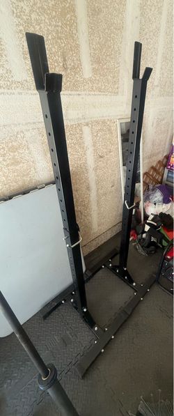 Portable squat racks