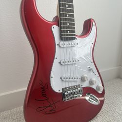 Alice Cooper Signed Guitar