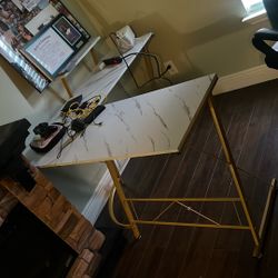 Desk And Matching Shelve