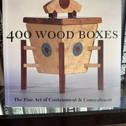 400 WOOD BOXES