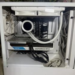 Gaming PC | White Build | Intel Core i7 13700K | NVIDIA GeForce RTX 4070 SUPER