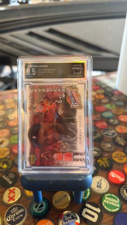 LeBron James 2007-08 Upper Deck Basketball Heroes Graded 9.5